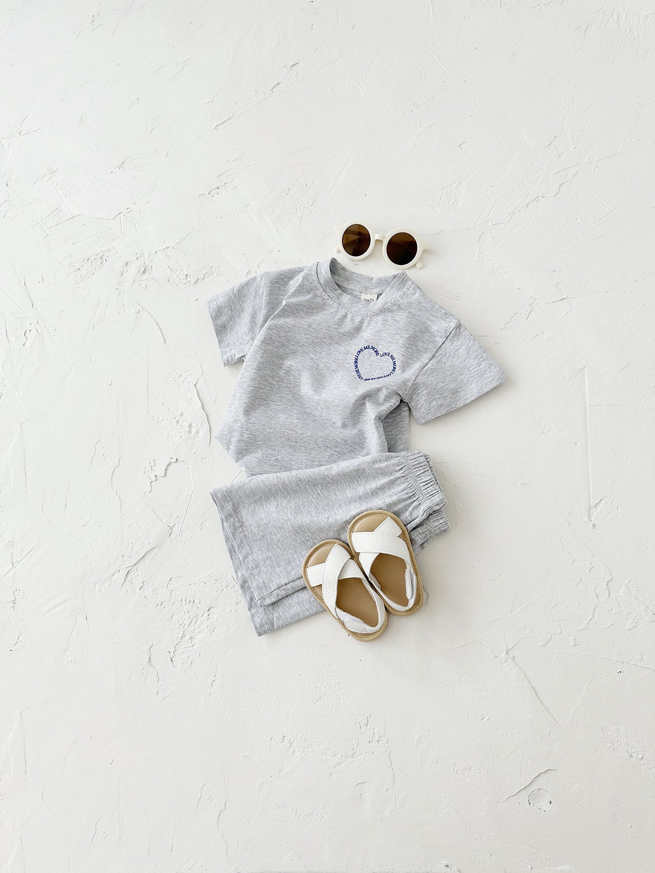 Baby Girl's Love Me More Outfit 2pcs set