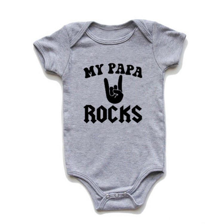 My Papa Rocks Onesie
