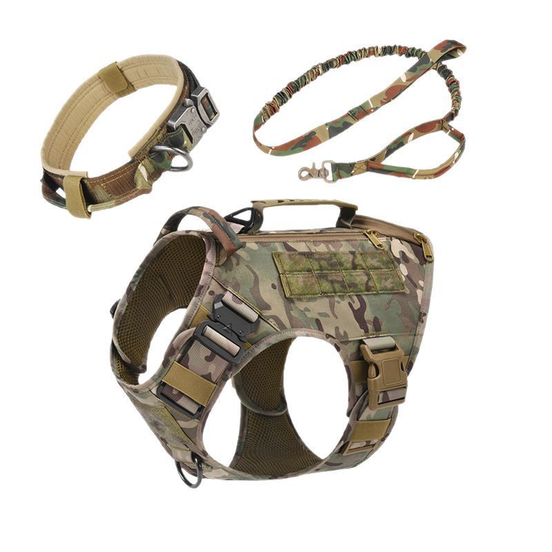 Pet Tactical Harness 3 pcs set