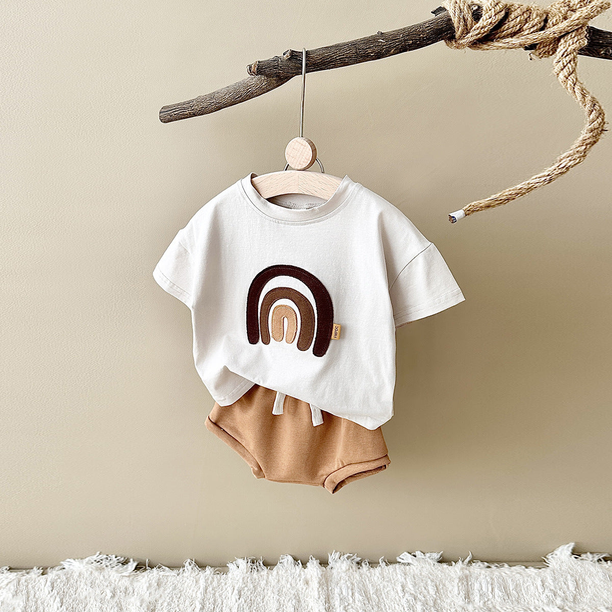 Baby Rainbow Outfit 2pcs set