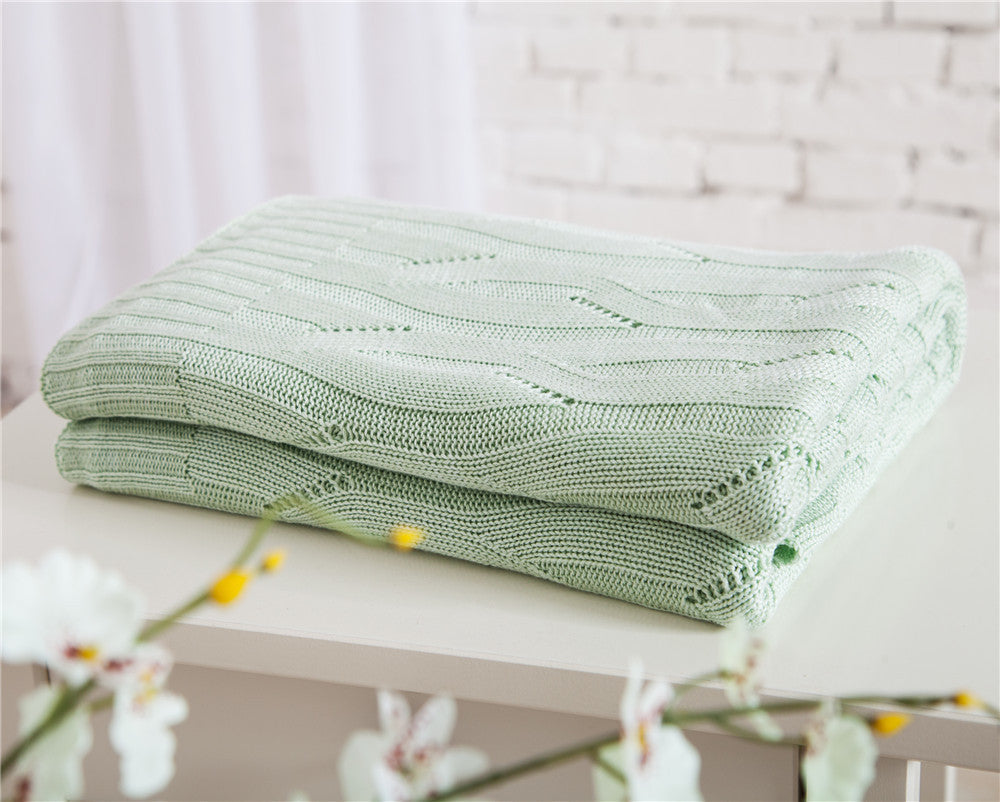 Baby Bamboo Knit Blanket