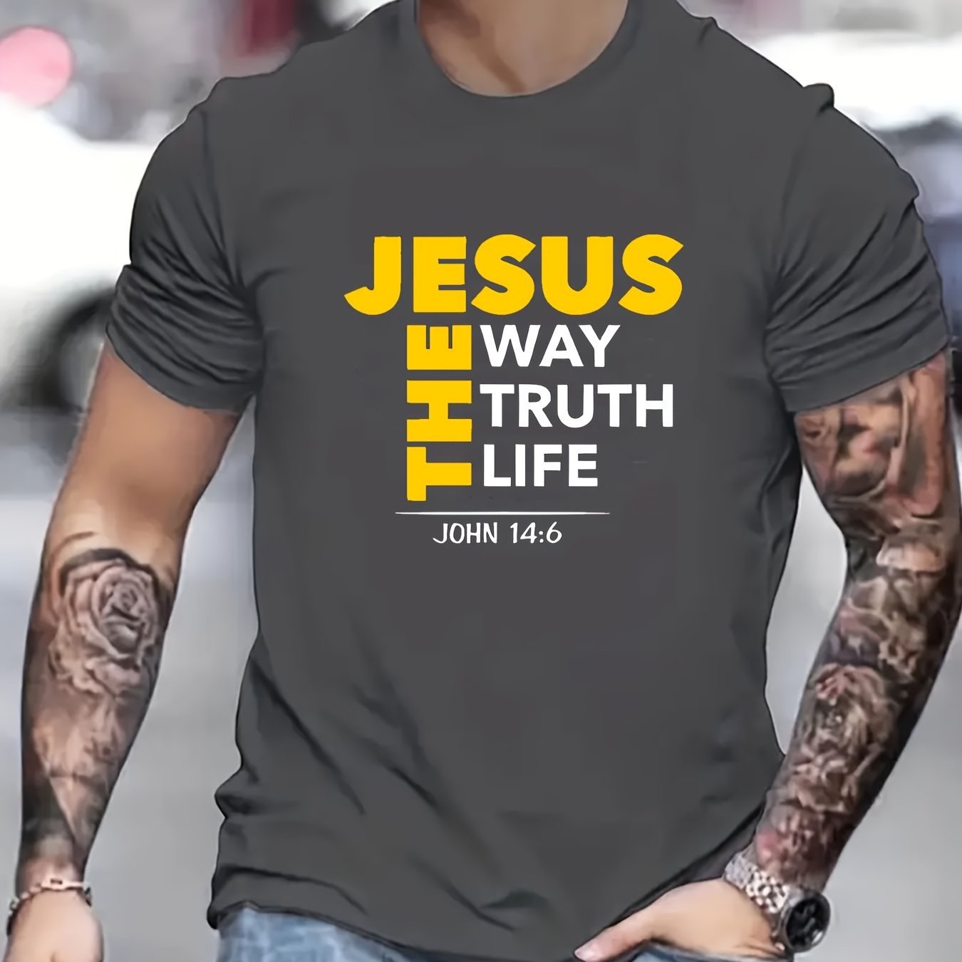 Men's John 14:6 T-Shirt