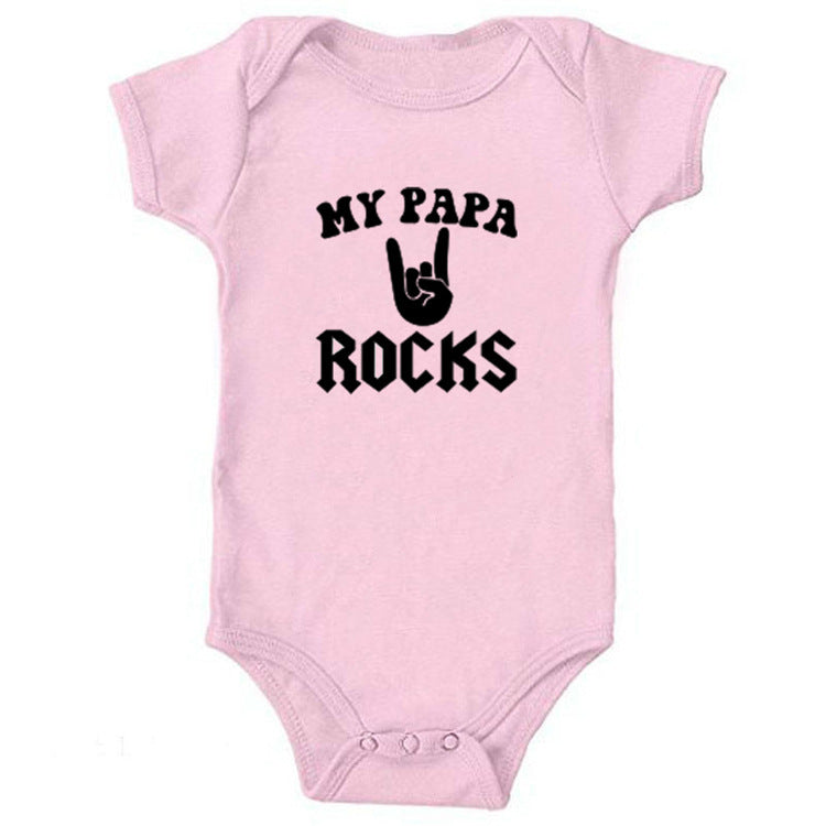 My Papa Rocks Onesie