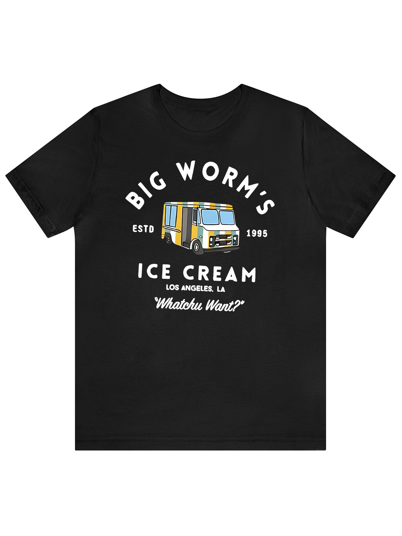 Men's Big Worm's Ice Cream Truck T-Shirt