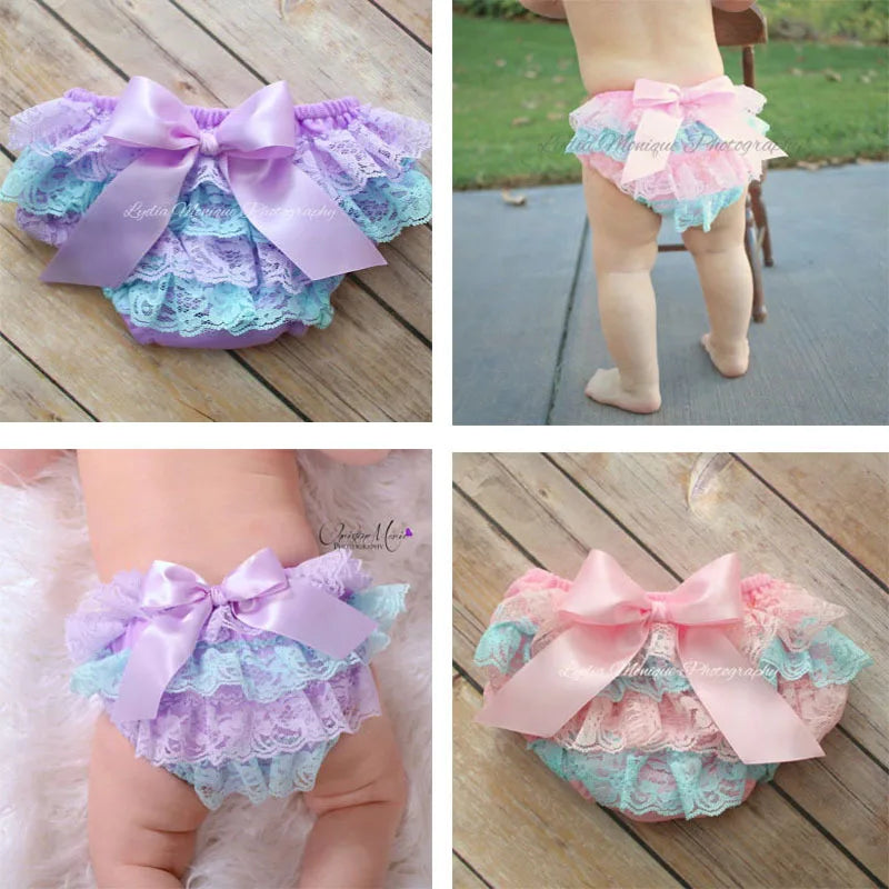 Baby Girl Ruffle Bloomers