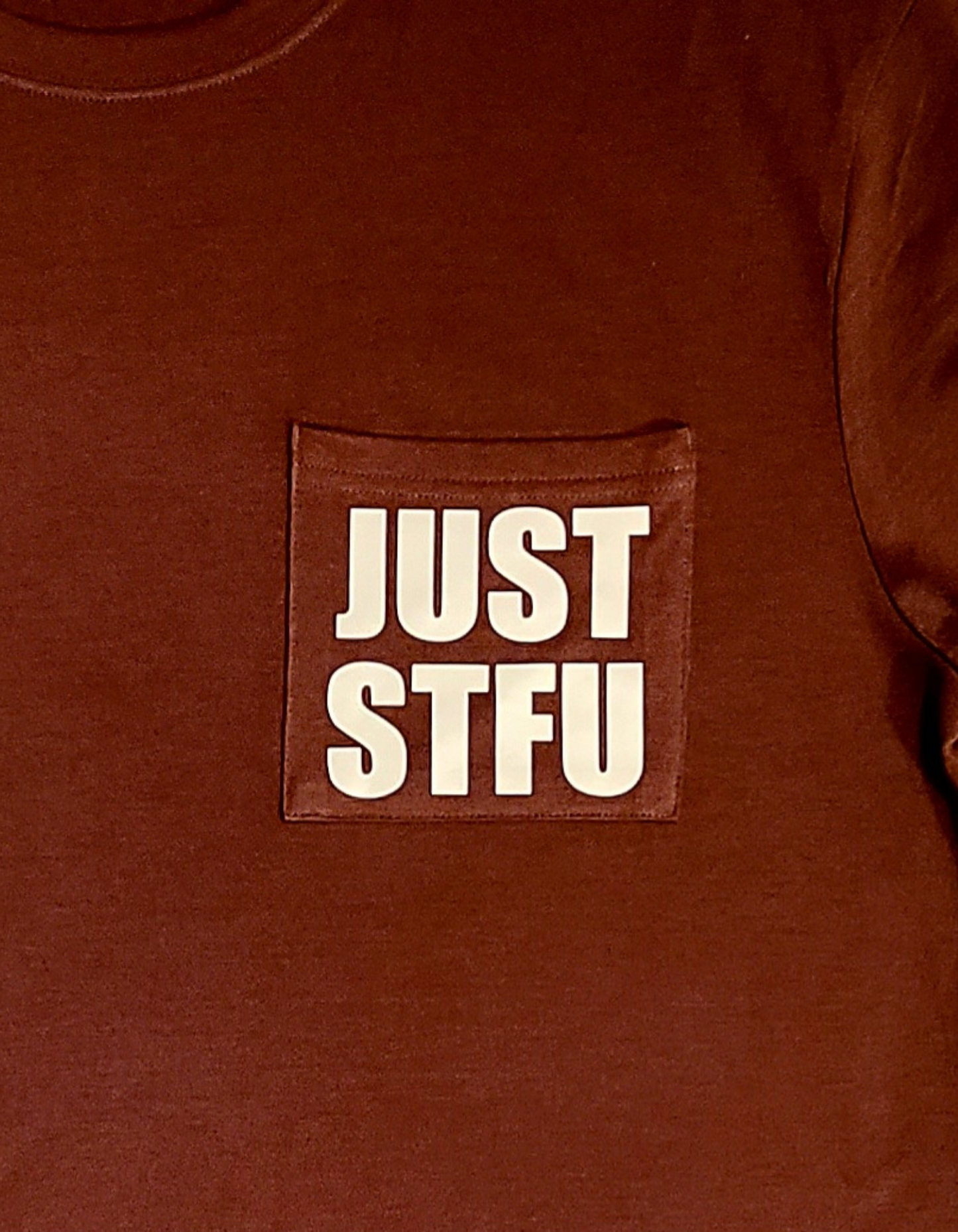 Men's JUST STFU Pocket T-Shirt