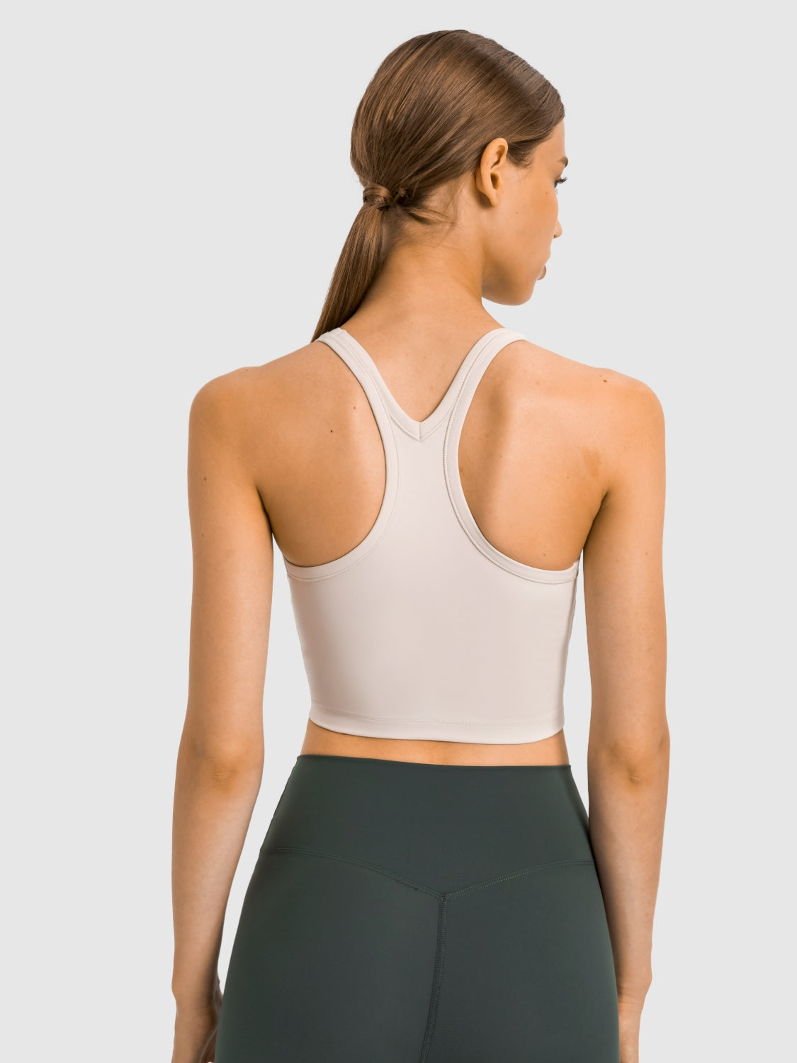 Millennia Scoop Neck Cropped Tank Top