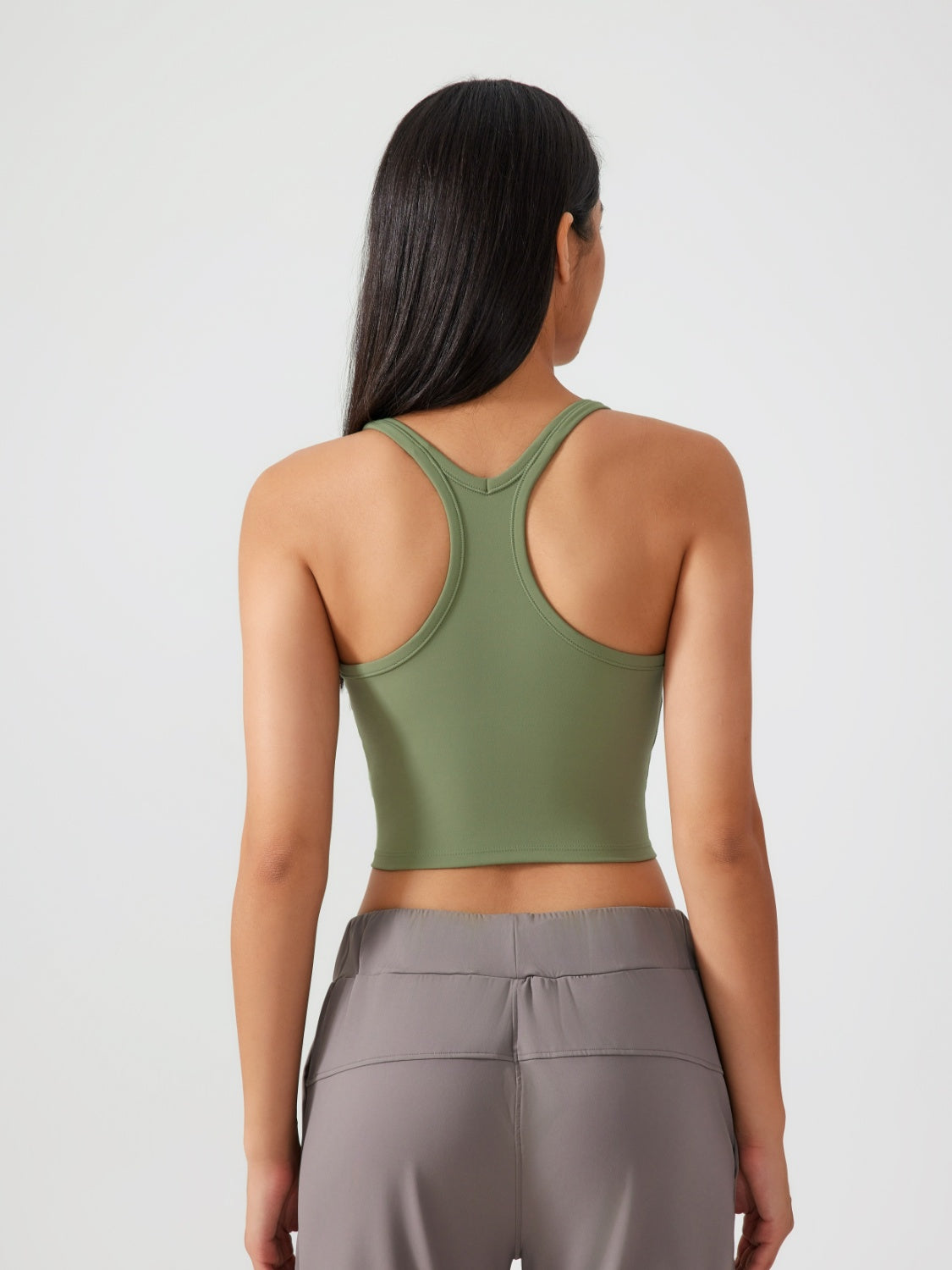 Millennia Scoop Neck Cropped Tank Top