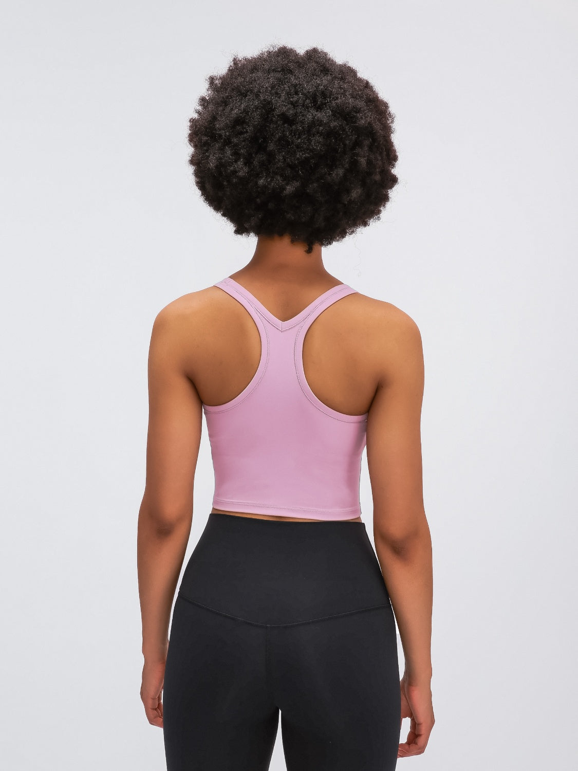Millennia Scoop Neck Cropped Tank Top