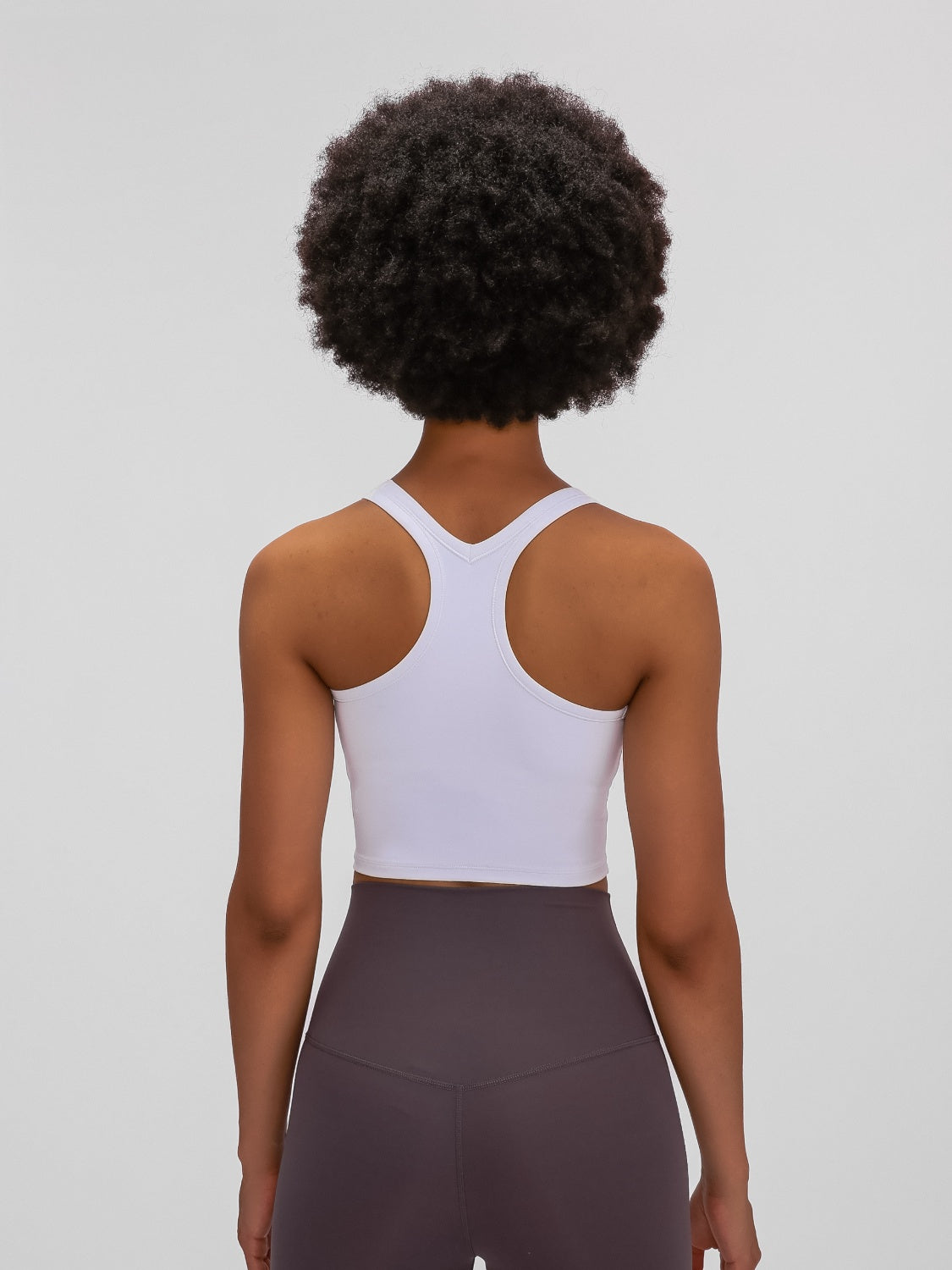 Millennia Scoop Neck Cropped Tank Top