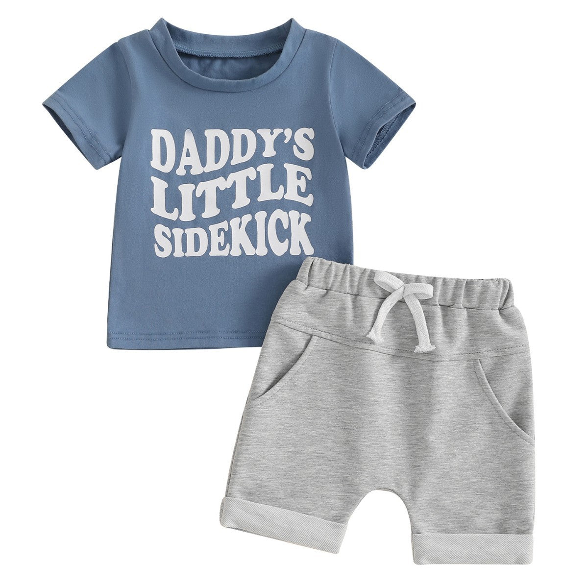 Daddy's Little Sidekick Outfit 2pcs set