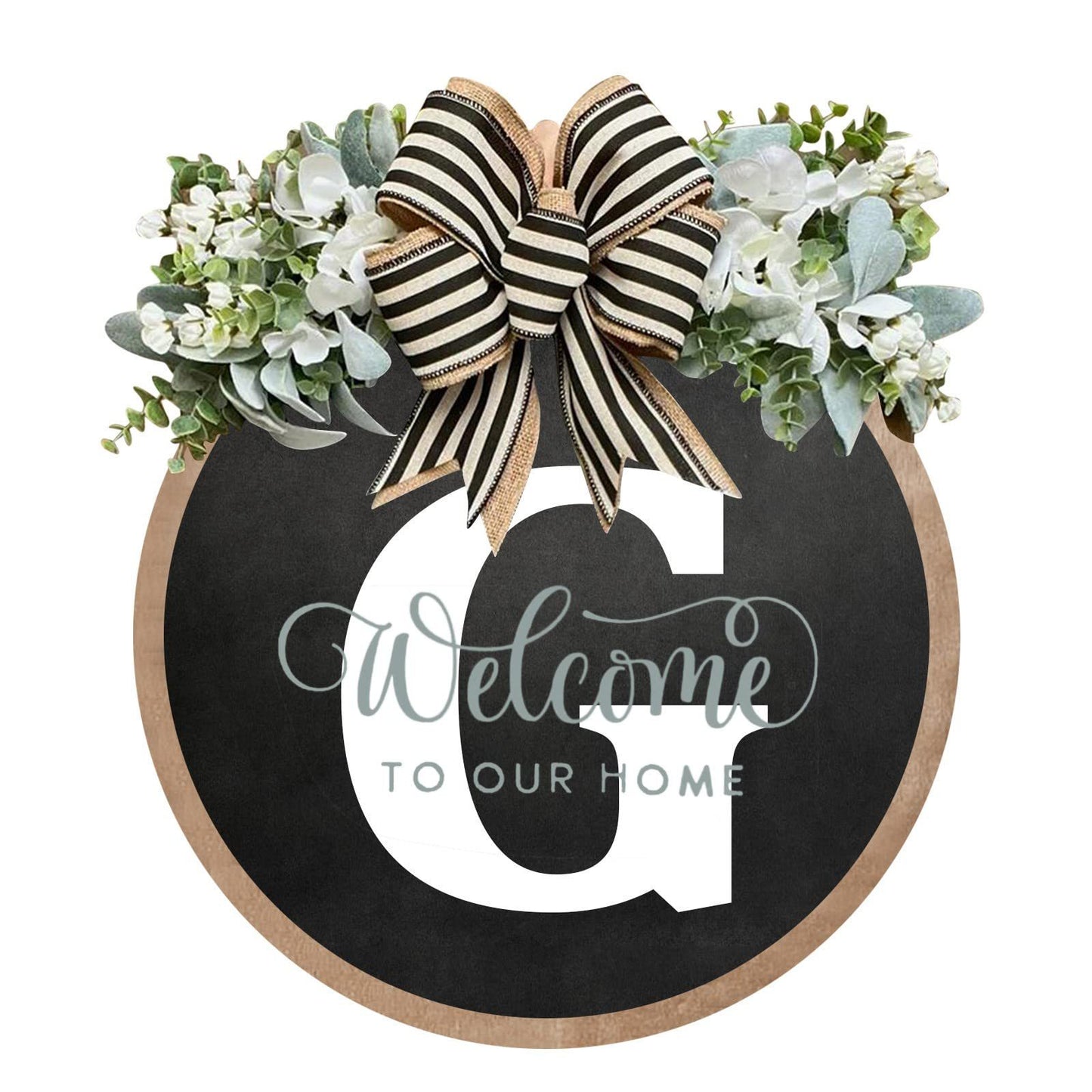 Personalized Wooden Door Hanger