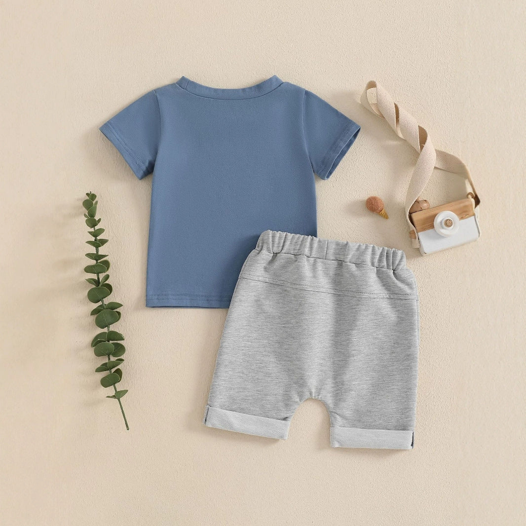 Daddy's Little Sidekick Outfit 2pcs set