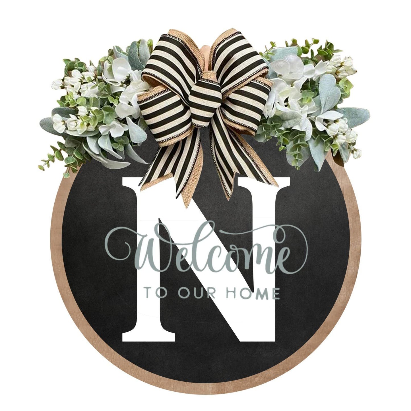 Personalized Wooden Door Hanger