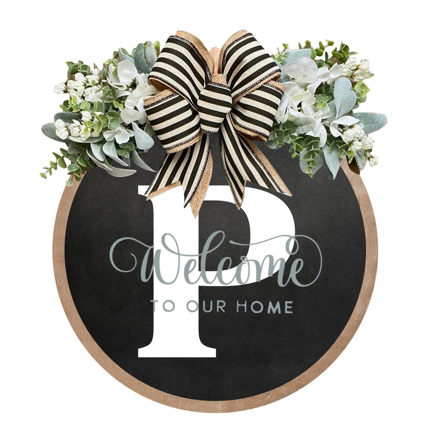 Personalized Wooden Door Hanger