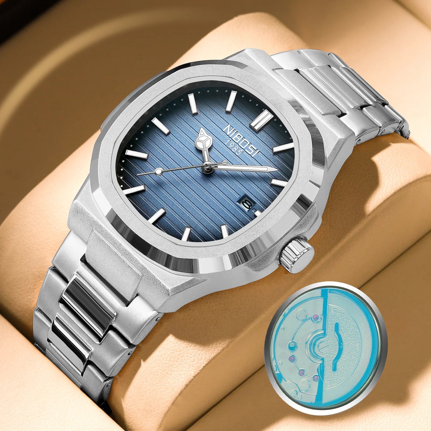 Men's NIBOSI 1985 Luxury Watch