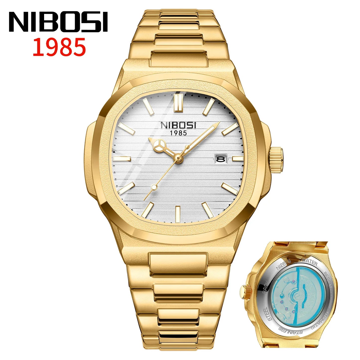 Men's NIBOSI 1985 Luxury Watch