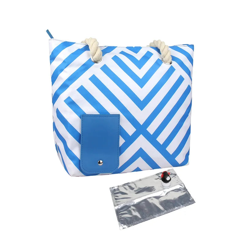 Beach Wine Cooler Tote