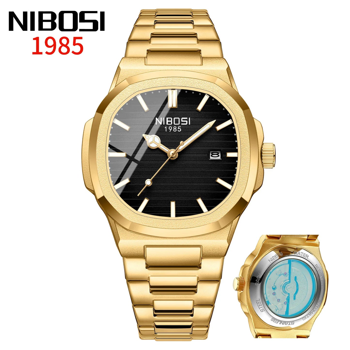Men's NIBOSI 1985 Luxury Watch