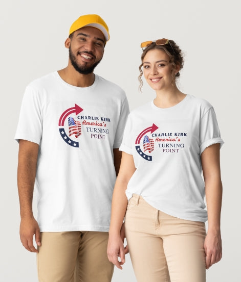 Charlie Kirk America's Turning Point T-Shirt