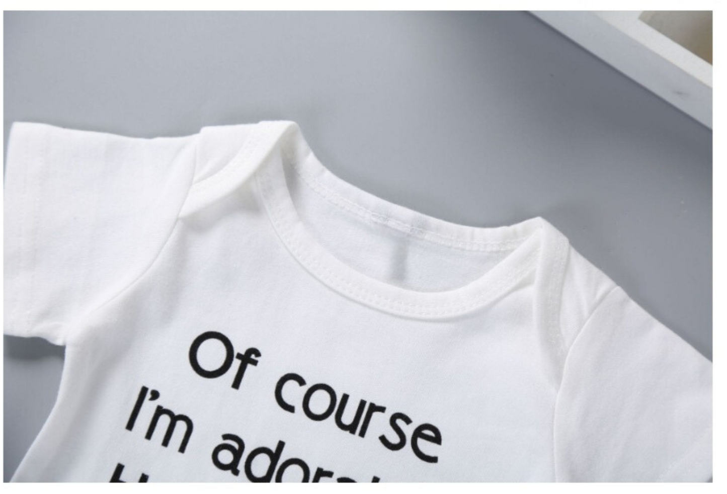 Baby Of Course I'm Adorable Onesie