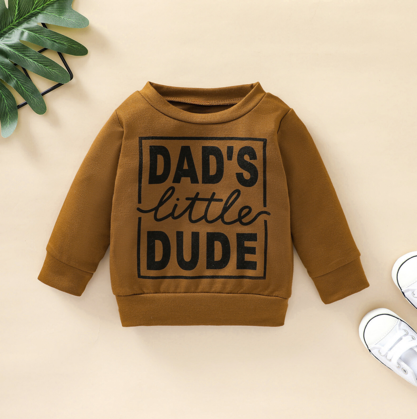 Dad's Little Dude Sweatshirt
