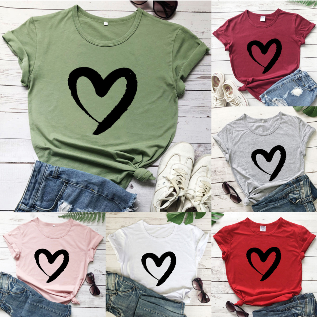 Women's Heart T-Shirt