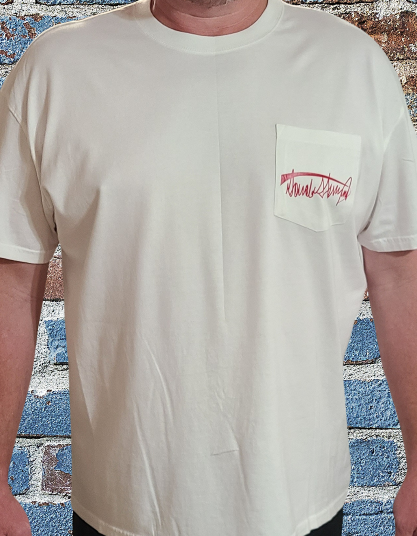 Trump Can't Kill Me Pocket Tee