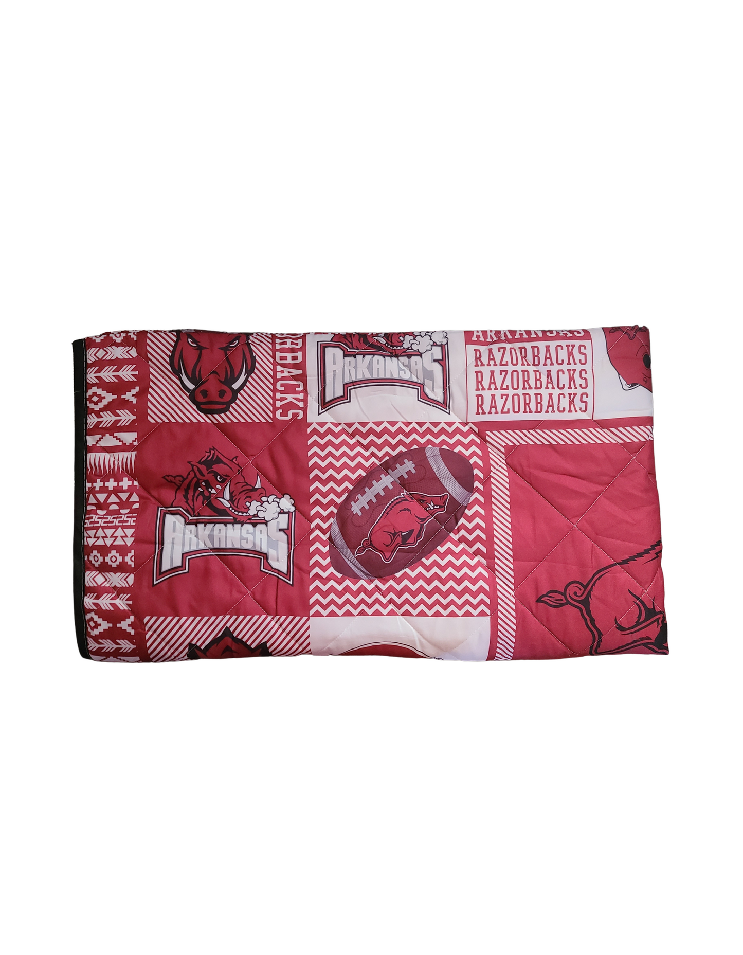 Baby Razorback Football Blanket