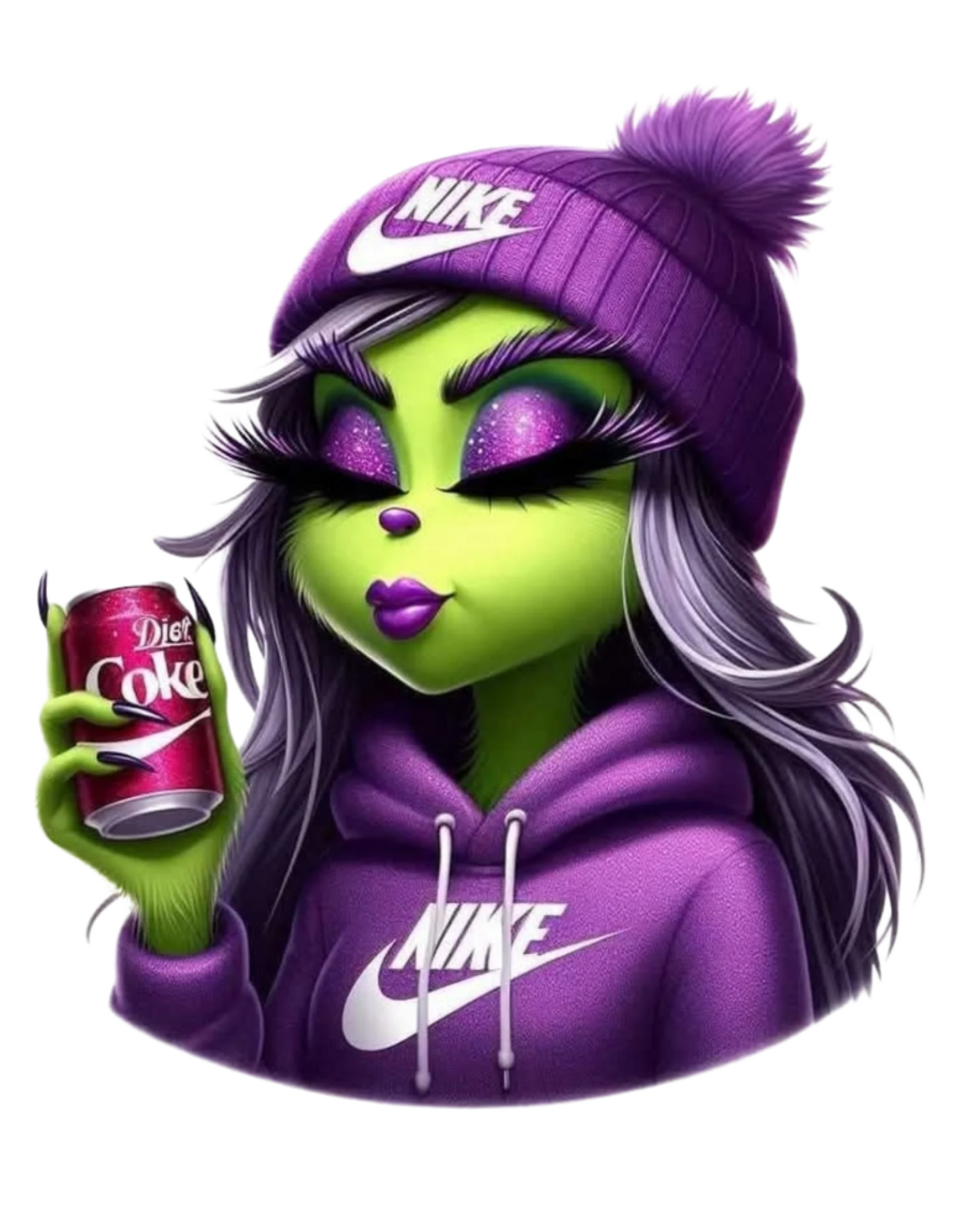 Women's Christmas Grinch Hoodie