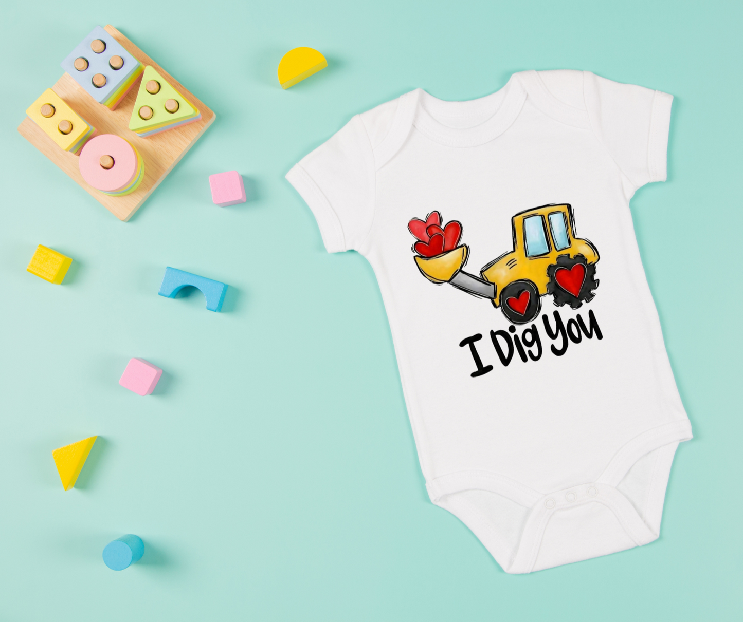 Baby Valentine's Day Onesie