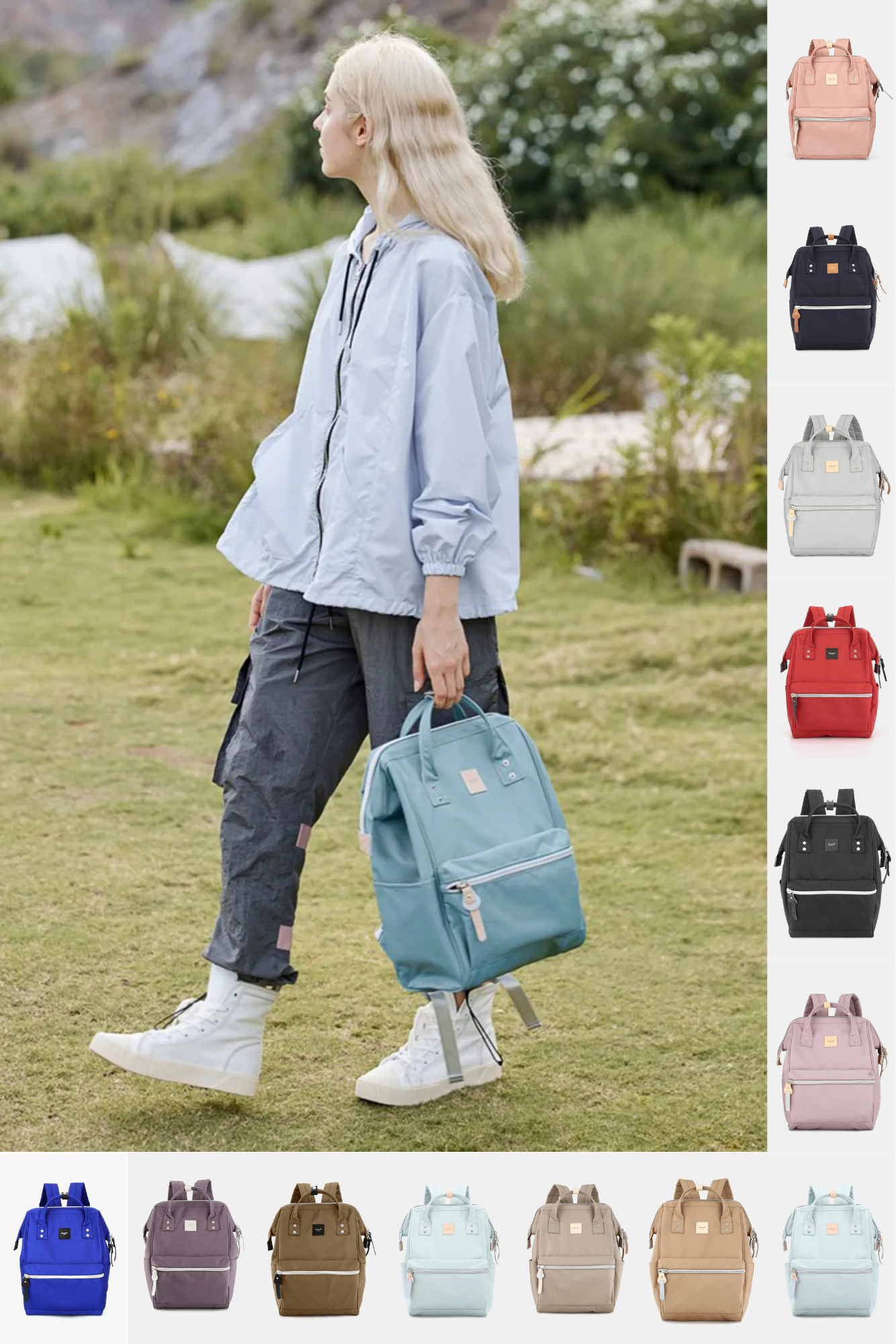 Himawari Canvas Backpack