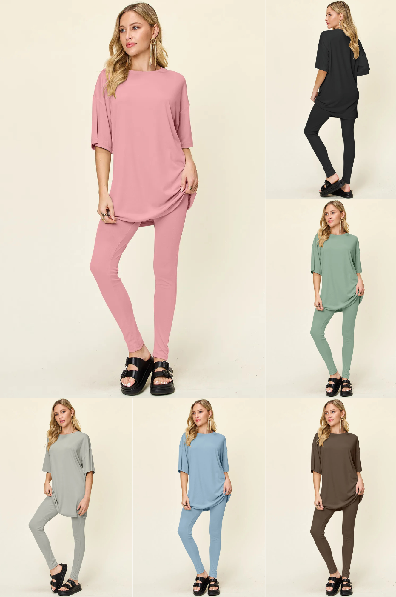 Double Take Lounge Outfit 2pcs set