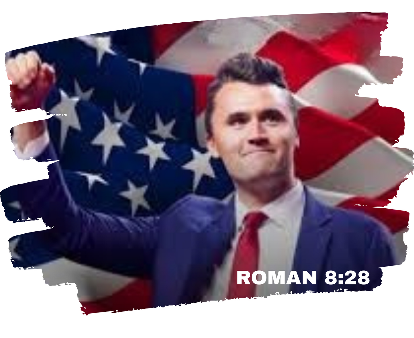 Charlie Kirk Roman 8:28 T-Shirt