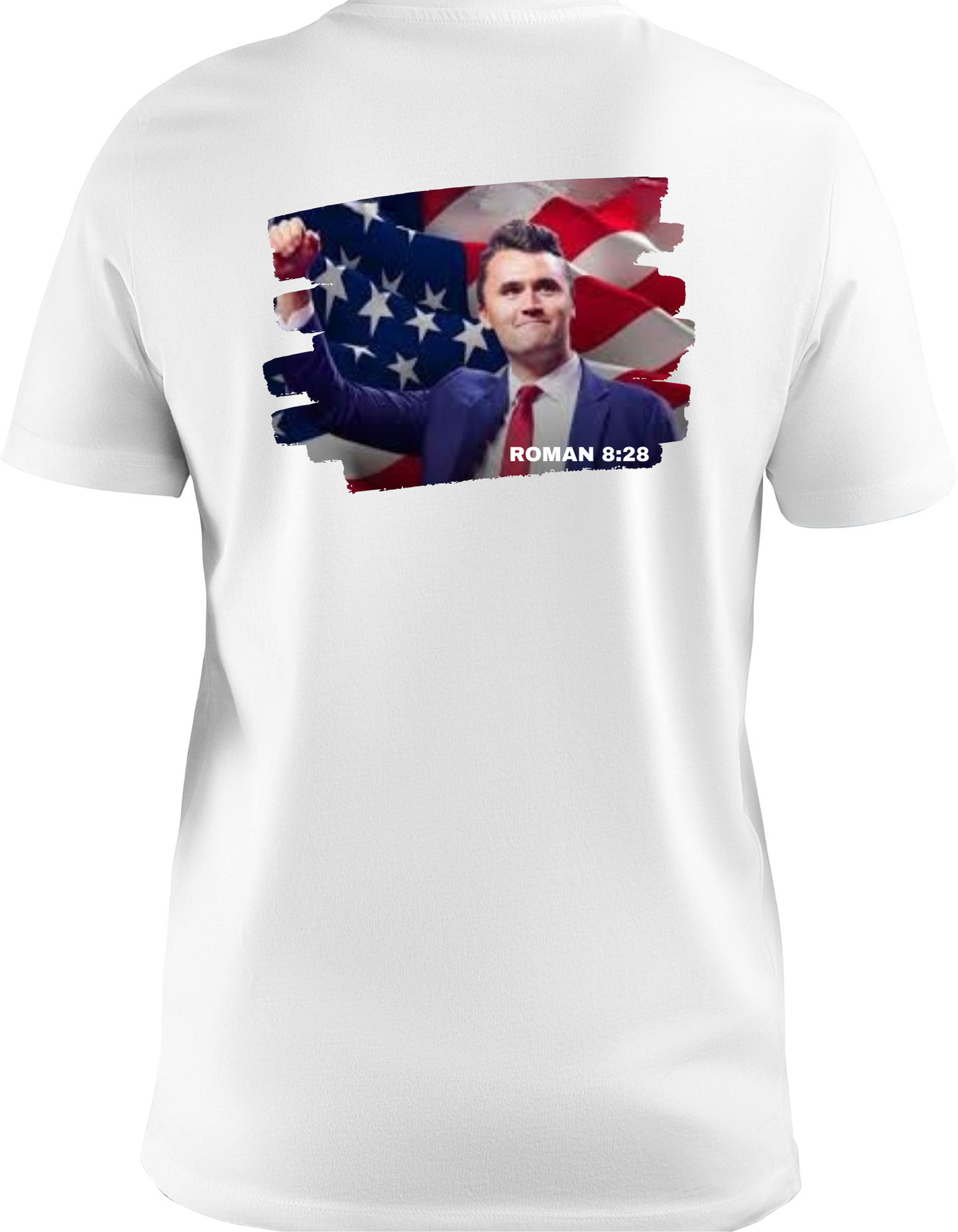 Charlie Kirk Roman 8:28 T-Shirt