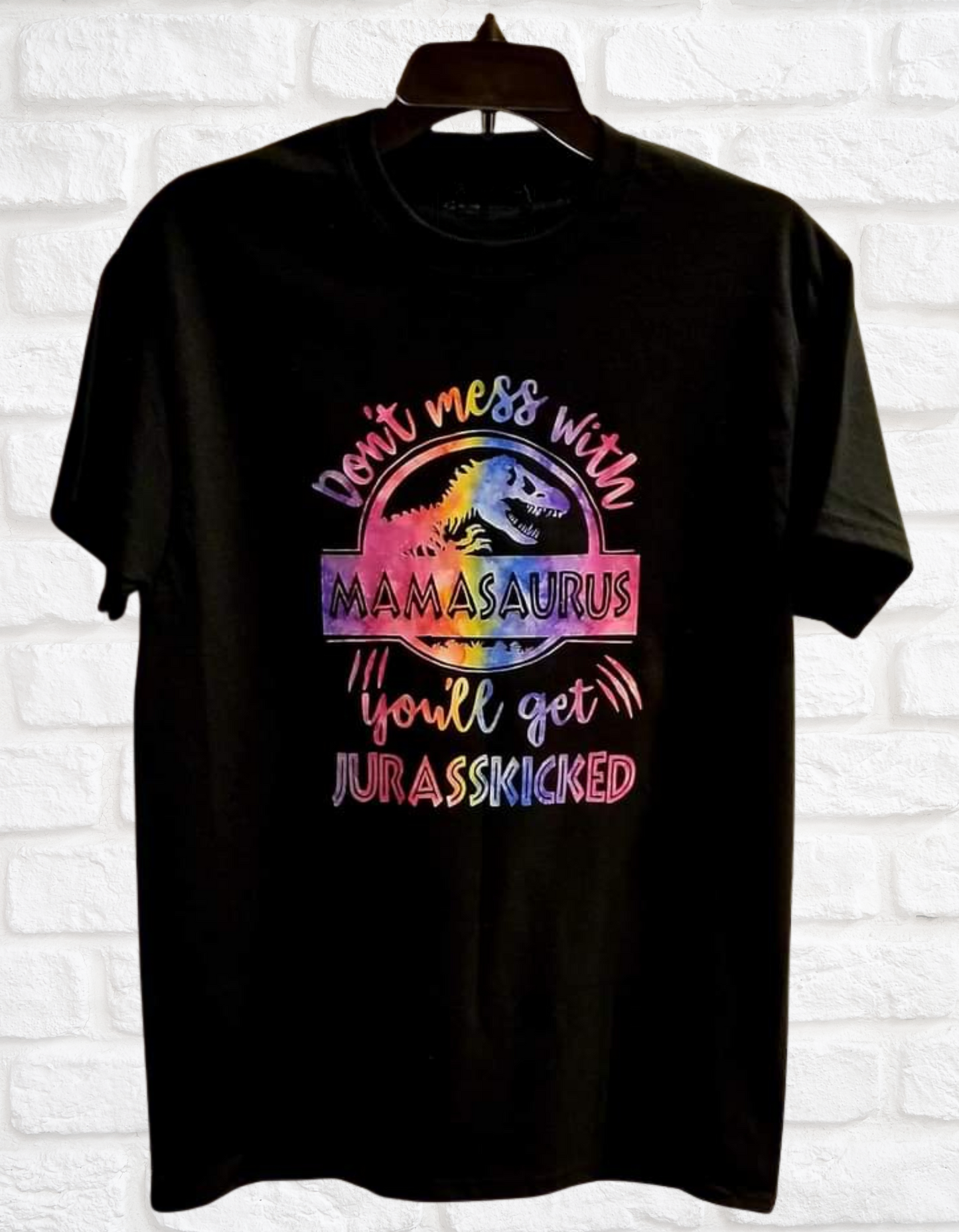 Don't Mess With 'Mama' or 'Daddy' saurus T-Shirt