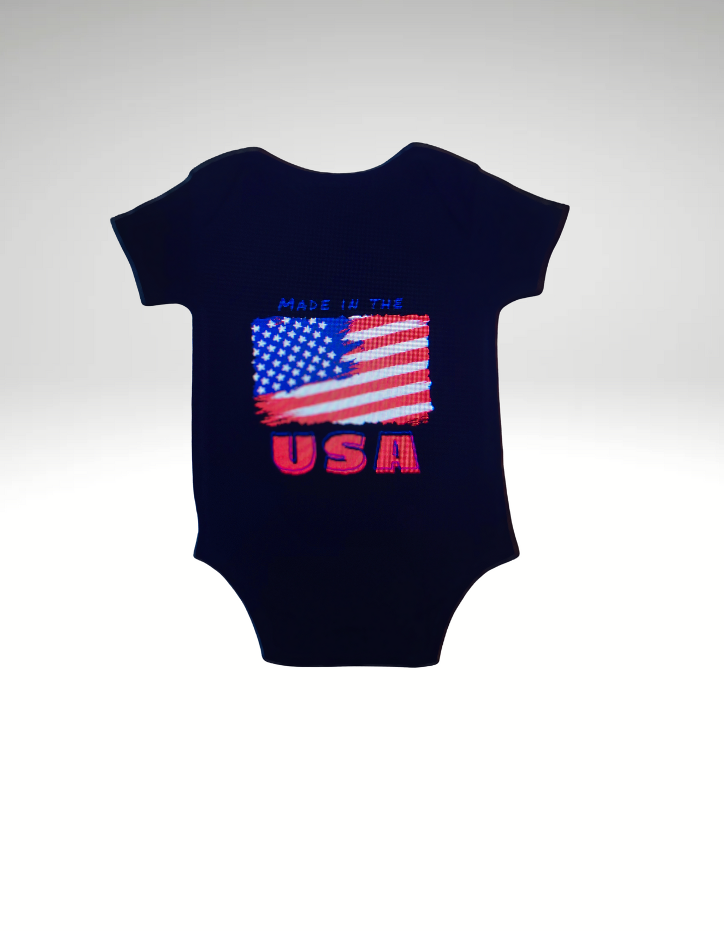 Baby Made In The USA Onesie