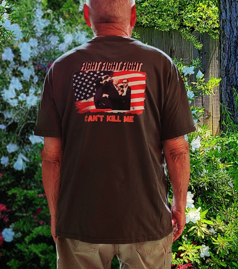 Trump Can't Kill Me Pocket Tee