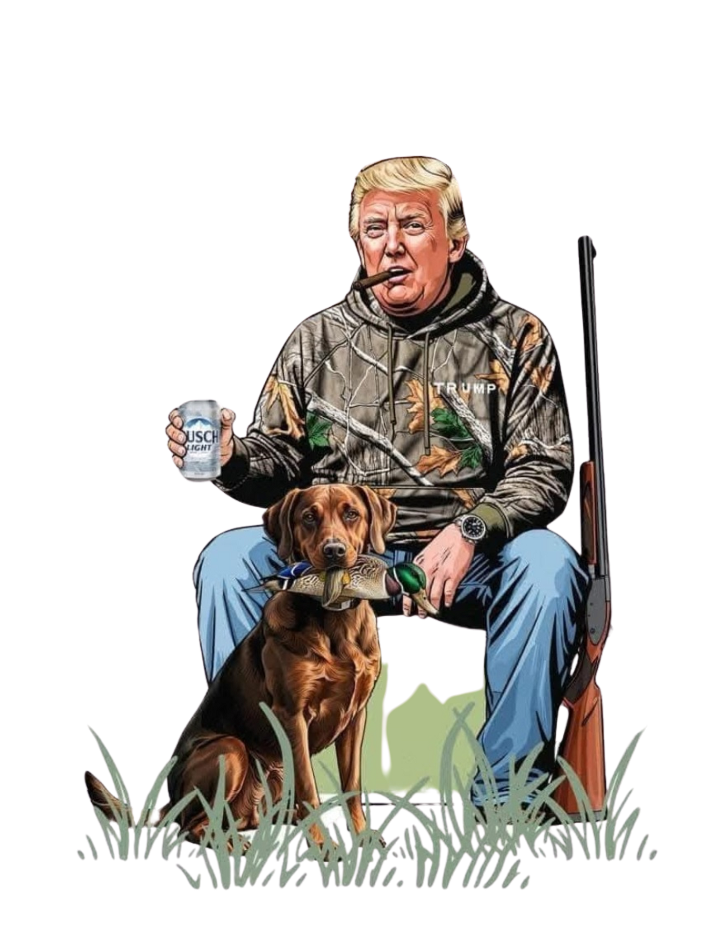 Men's Trump Duck Hunting Hoodie