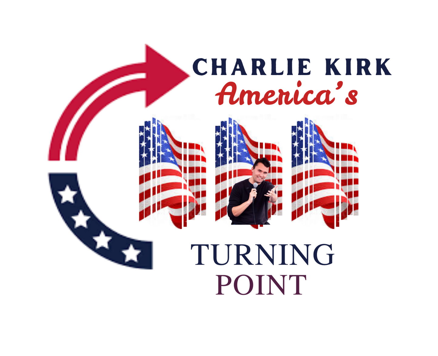 Charlie Kirk America's Turning Point T-Shirt