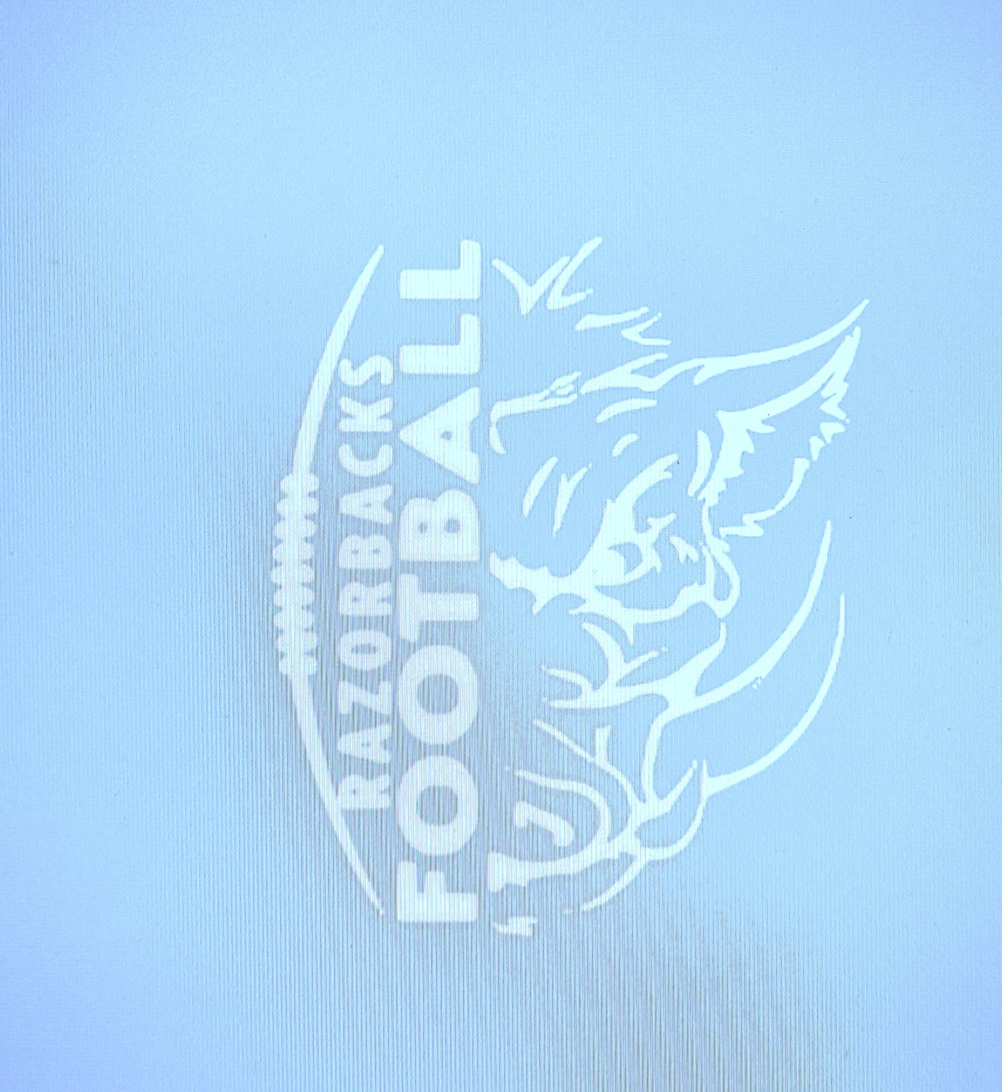 Razorbacks Football Decal