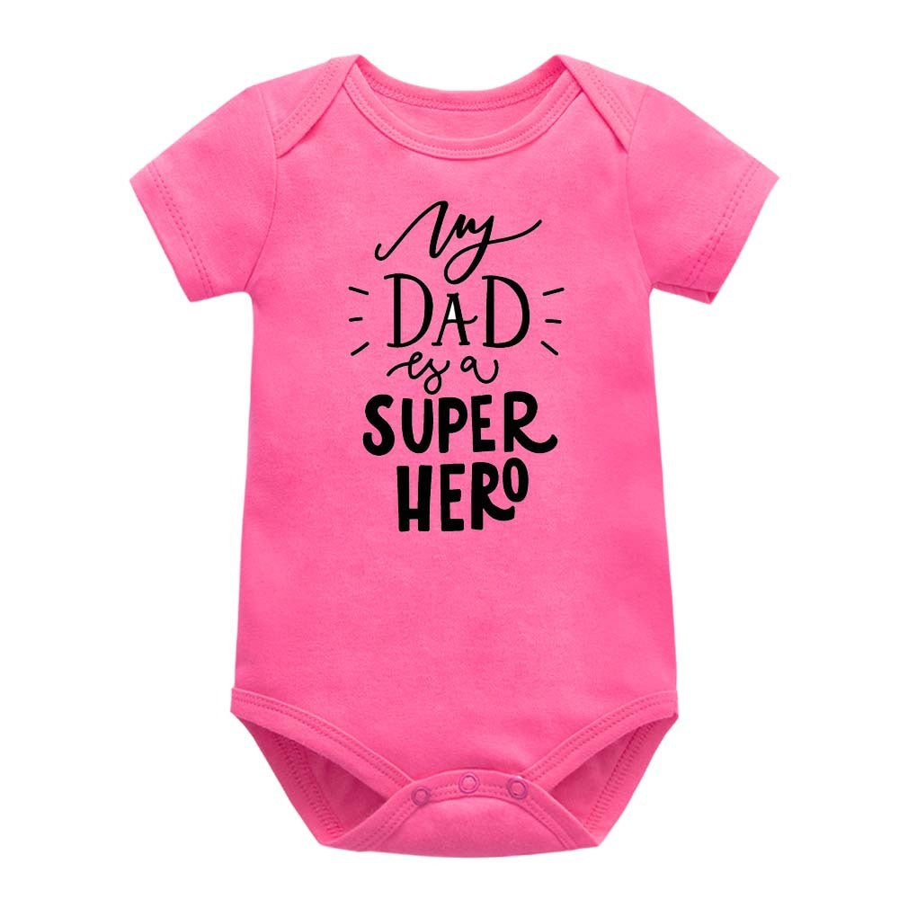 My Dad Is A Super Hero Onesie