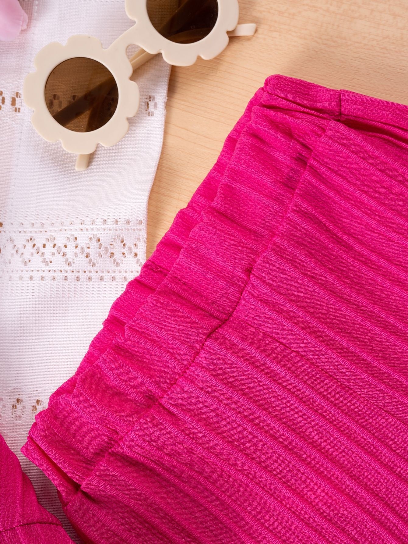 Girl's Textured Outfit 2pcs set
