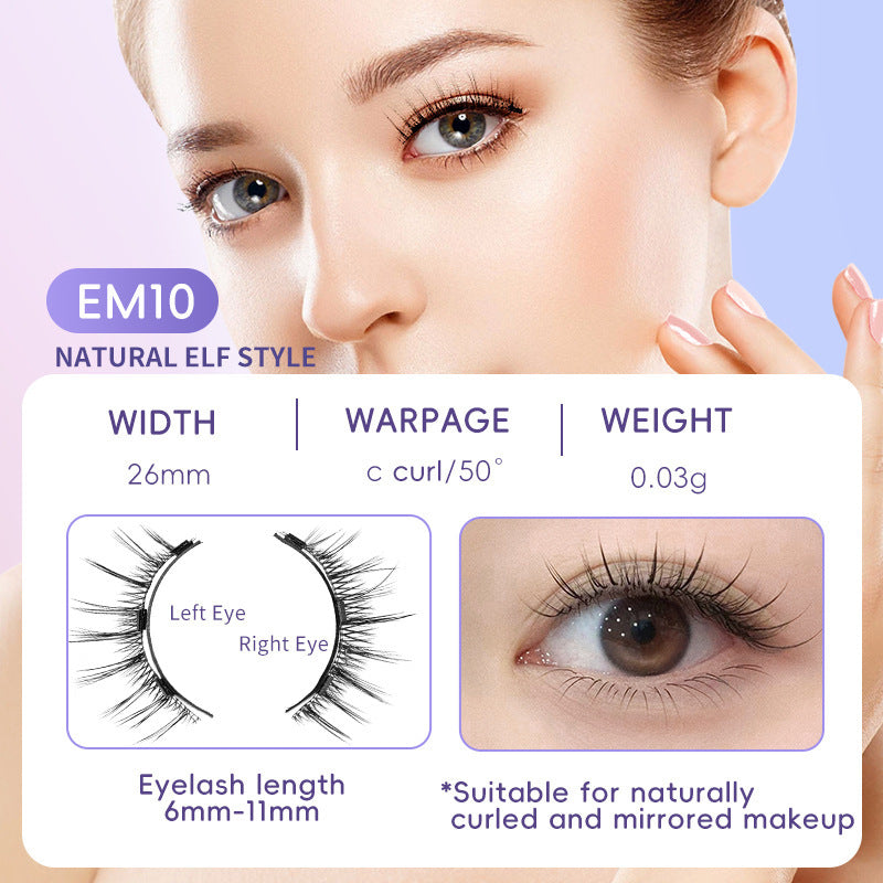 Natural Magnetic False Eyelashes
