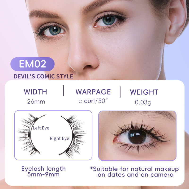 Natural Magnetic False Eyelashes