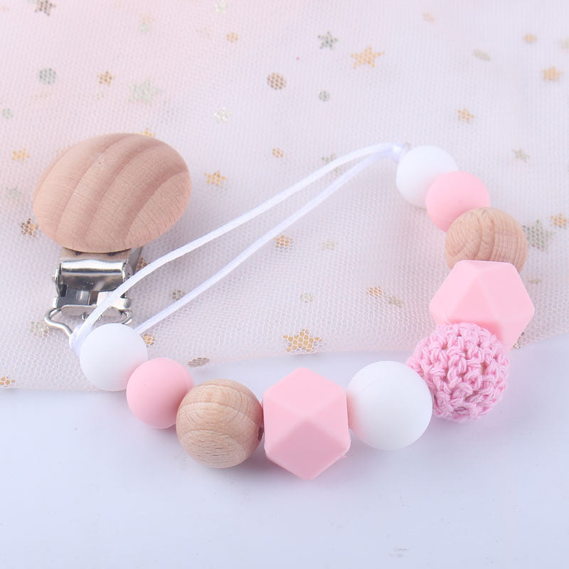 Baby Silicone Pacifier Clip