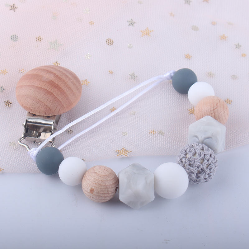 Baby Silicone Pacifier Clip