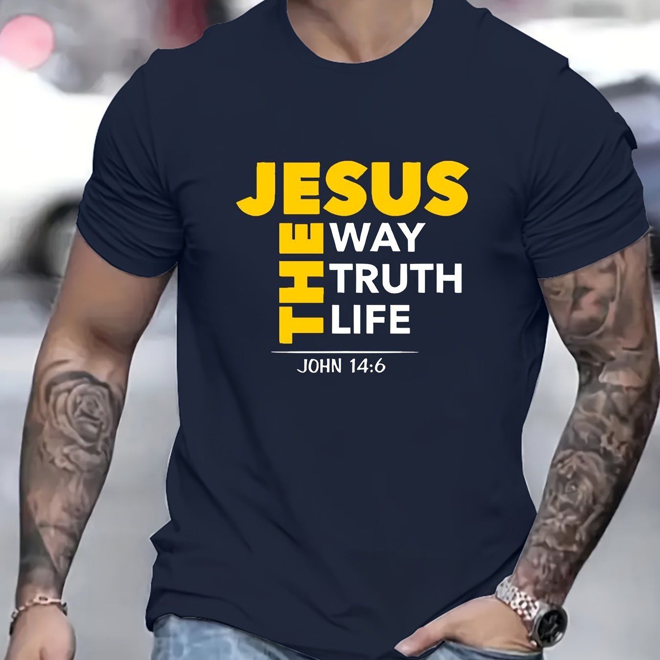 Men's John 14:6 T-Shirt