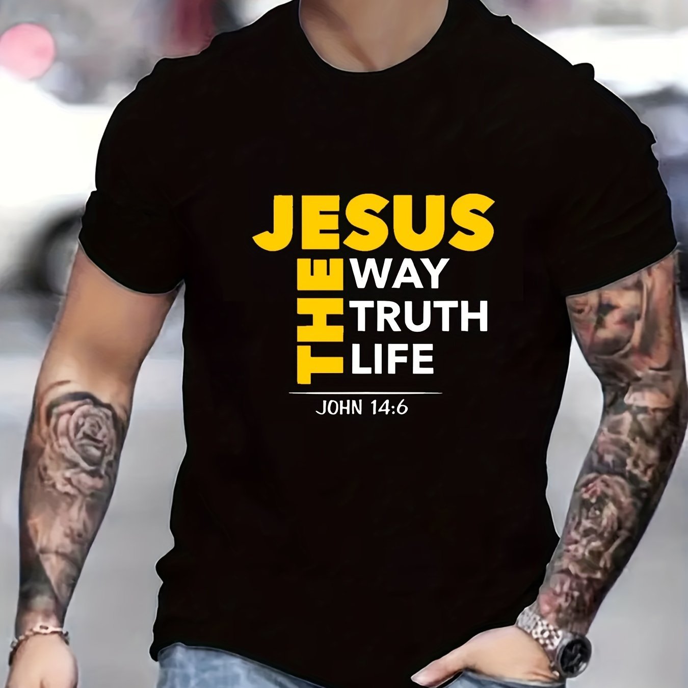 Men's John 14:6 T-Shirt