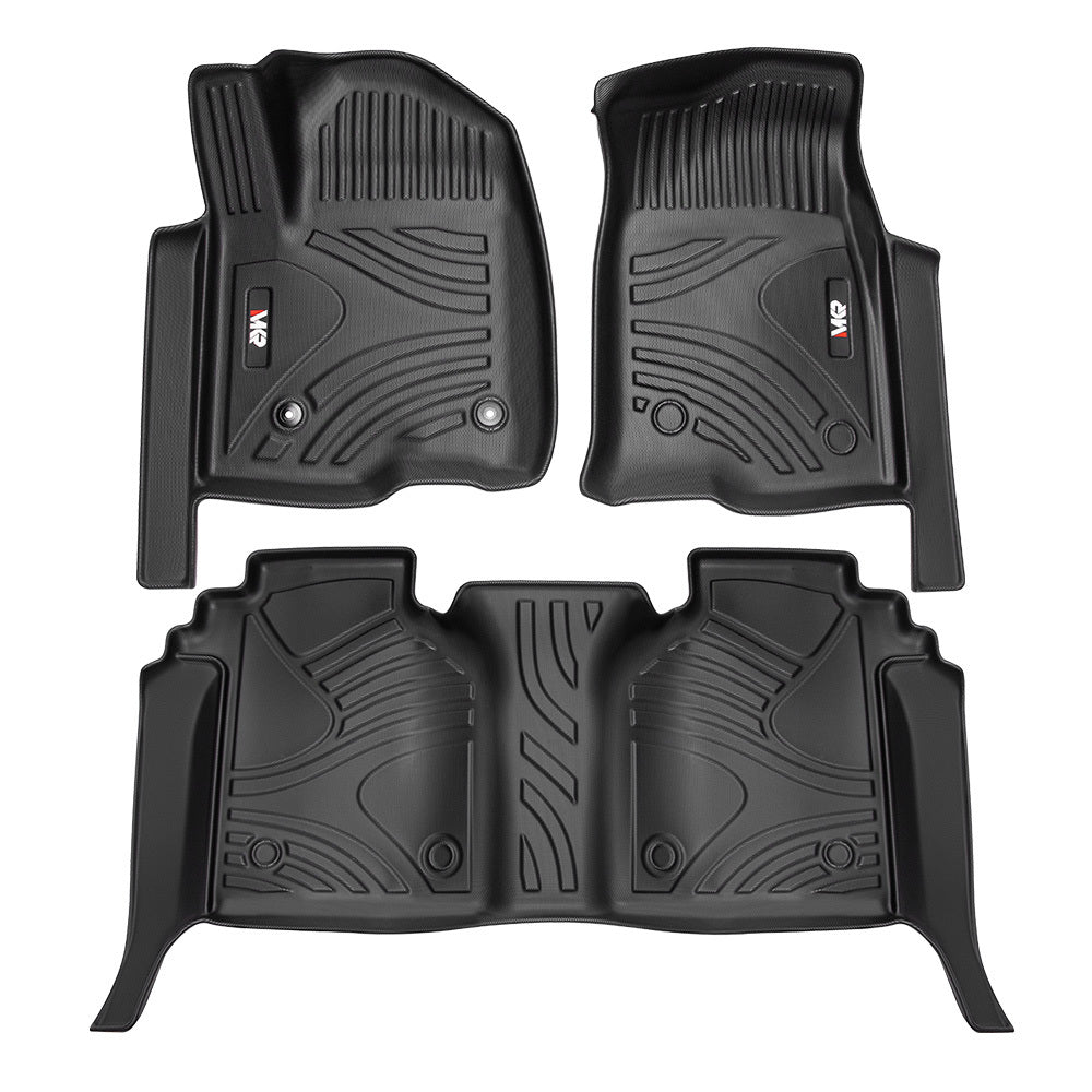 2019-2025 Chevrolet GMC Crew Cab MKR All-Weather Floor Mats